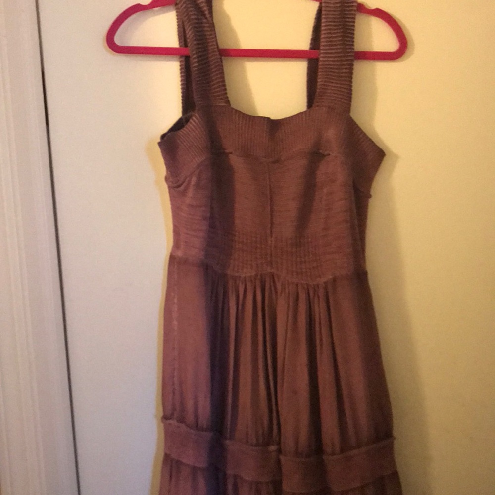 Anthropologie dress, purple, medium